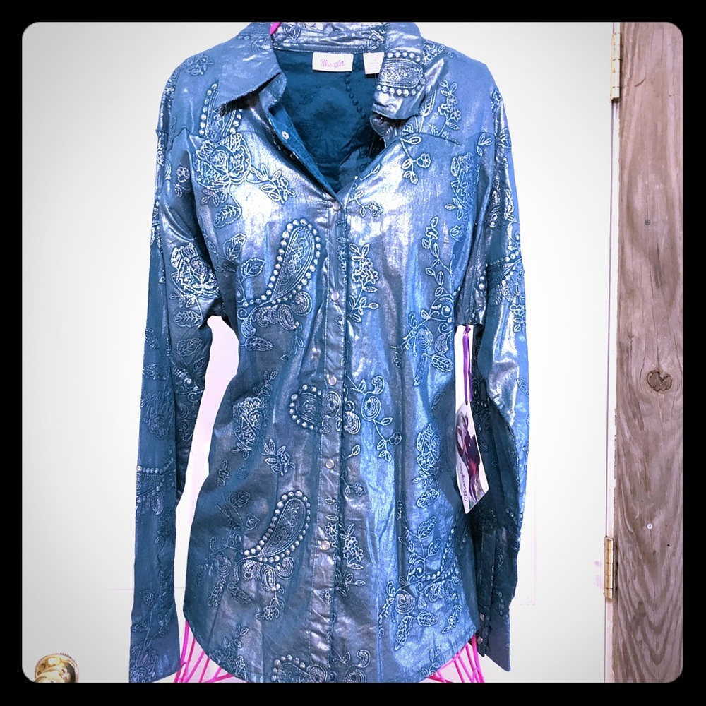 Wrangler Western Button Down XL
